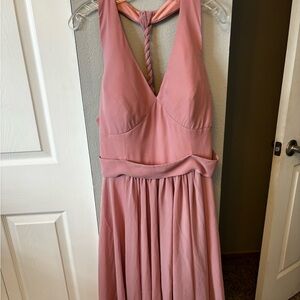 Blush Pink Bridesmaids Dress